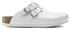 Birkenstock Leder-Clogs 'Kay' weiß Größe