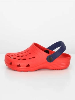 Ladeheid Clogs LA-CA-06 rot marineblau