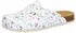 Lico Bioline Clog Print Pantoletten weiss bunt