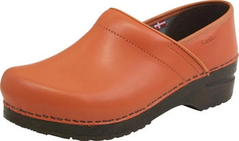 Sanita Geschlossener Clog Original-Prof Izabella orange