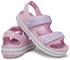 Crocs Crocband Cruiser Sandale rosa weiss