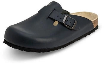 Vitaform Unisexschuhe Clog Vollrindleder blau