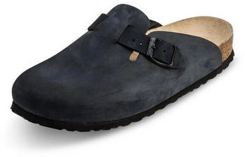 Vitaform Clog Nubukleder Hausschuh ozean