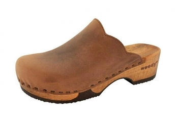 Woody Shoes Damen Emma Clog tabacco