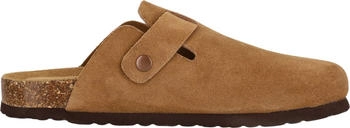 Cruz Corwin Leder-Kork-Clog-Sandale gelb