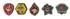 Crocs Paw Patrol 5 Pack Schuhanhänger mehrfarbig