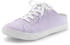 Vivance Dreams Sabot Sneaker Clog zum Reinschlüpfen Schnürung lila flieder