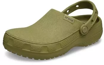 Crocs Classic Crafted Canvas Clogs aloe