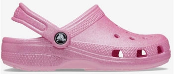 Crocs Classic Glitter Clog pink tweed glitter