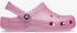 Crocs Classic Glitter Clog pink tweed glitter