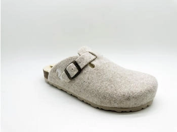 thies Recycled Wool Clog crudo