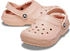Crocs Classic Fuzz Lined Clog beige/braun