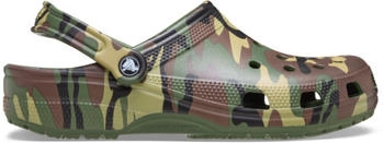 Crocs Classic Camouflage Clog army green/multi