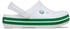 Crocs Crocband white/green ivy