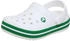 Crocs Crocband white/green ivy