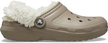 Crocs Classic Fleece Lined Clog mushroom