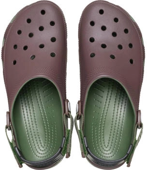 Crocs Classic Turbo Clog granatrot/gr&uuml;n