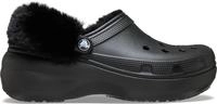 Schuhe Crocs Classic Platform Fuzz Lined 212854BLK - Schwarz - 41