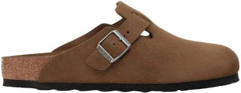 Birkenstock Boston Soft Footbed Suede Leather braun