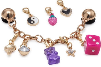 Crocs Custom Charm Chain 5 Pack Shoe Charms mehrfarbig