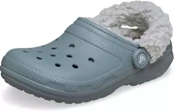 Crocs Classic Fleece Lined Clog beton/fog/concrete
