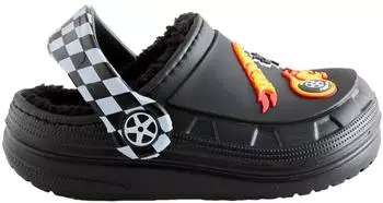 Next Fashion Clogs, Hot Wheels Slippers gelb/rot/schwarz