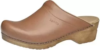 Sanita Wave Clogs cognac