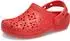 Crocs Classic Floral Cut Out Clog mit Lüftungsöffnungen in Blütenstruktur