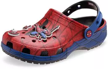 Crocs Classic Clog Marvel Spider-Man blau/nachtblau/saphir/feuerrot/weiß/multi