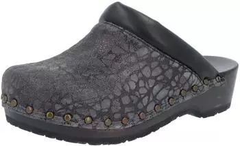 Berkemann Soft-Toeffler mausgrau waben/schwarz