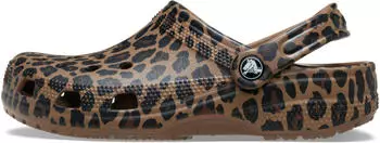 Crocs Classic Graphic Clogs sepia leopard