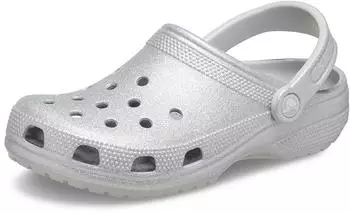 Crocs Classic Glitter Clog silber glitter