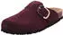 Tamaris Leather Clogs (1-27600-44) bordeaux