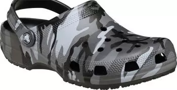 Crocs Classic Camouflage Clog schwarz/slate grey
