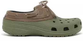 Crocs Classic Islander army green/walnut