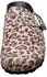 VERBENAS Clog House Shoe, Summer Shoe in Leopard Print leo