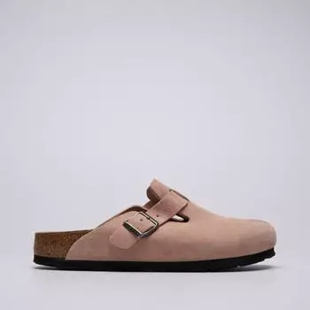 Birkenstock Boston Suede - Narrow pink clay