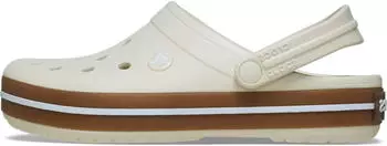 Crocs Crocband Gum Sabots summit white