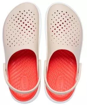 Crocs InMotion Clog quartz/beige/rot