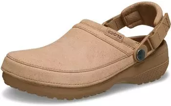 Crocs Classic Crafted Vegan Suede Clog milk chocolate