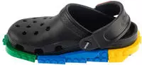 Crocs 211874-001, Crocs 4WL LEGO Masterbrand System Clog Kids Hausschuh schwarz...