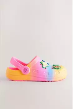 Next Fashion Next Clogs (31771666) hellblau/gelb/pastellgelb/hellpink