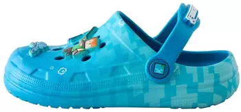 Next Fashion Minecraft Clogs (30388723) creme/hellblau/karamell/grün