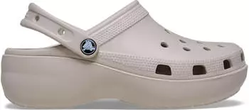 Crocs Classic Platform Clog grau