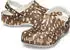 Crocs Classic Pop Animal Clogs carob