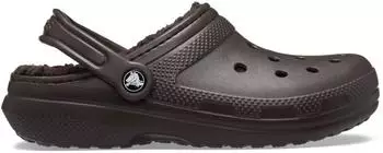Crocs Classic Lined Clog braun