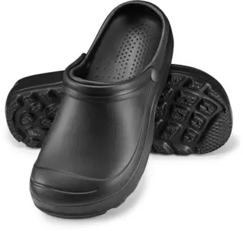 Strobl Clogs Light Rubber Shoes Outdoor Non-Slip schwarz