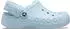 Crocs Baya Lined Fuzz-Strap Clogs Unisex mineral blue