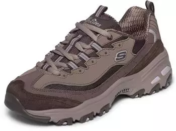 Skechers D'Lites Keilsneaker schwarz