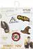 Crocs Harry Potter Symbol - 5 Pack braun/gelb/rot/schwarz